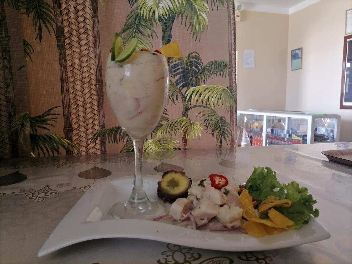 פוארטו צ'יקמה Hospedaje Restaurante El Hombre מראה חיצוני תמונה